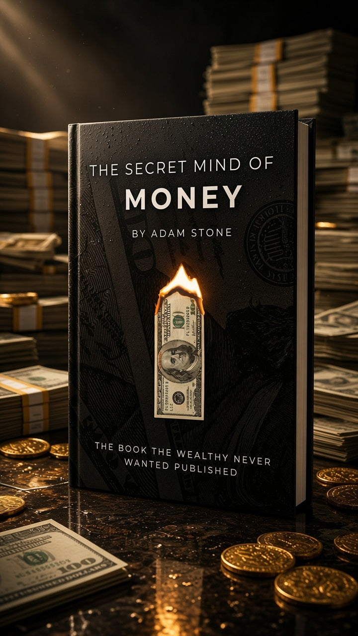 Paperback cover of The Secret Mind of Money by Adam Stone
